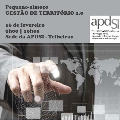 21-01-16 - APDSI_Pequeno Almoço Gestão de Território 2016_400x400