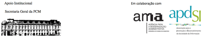 Logos Apoios Administração Aberta