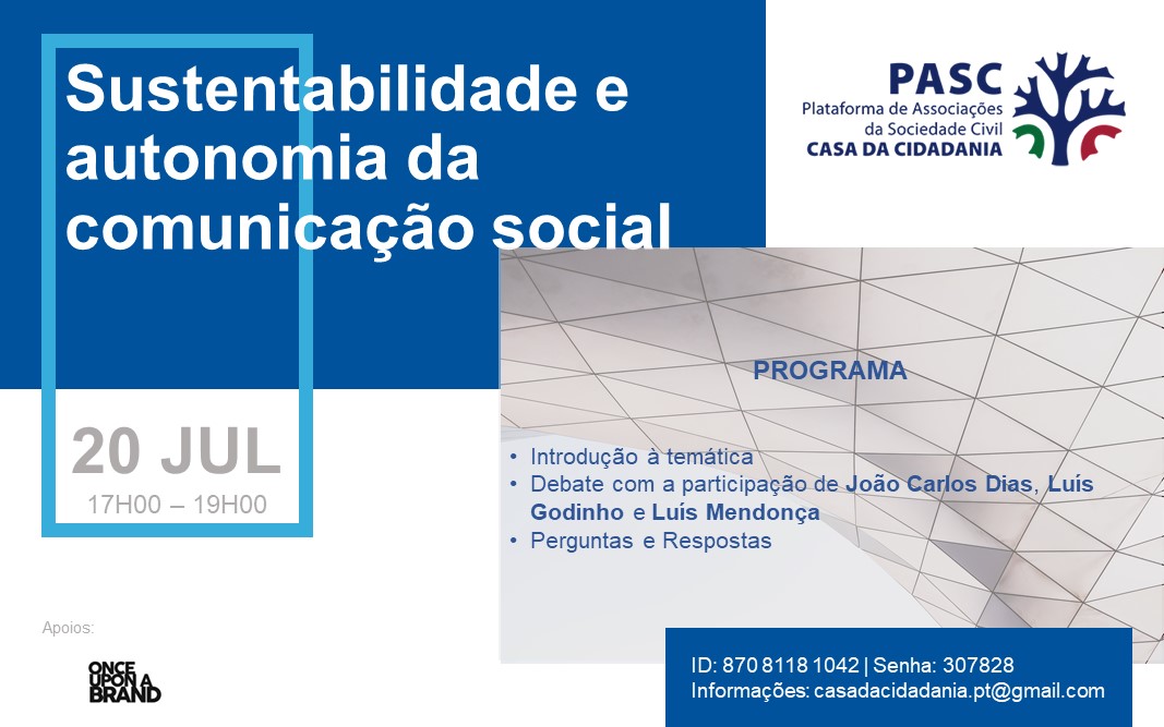 PASC - Cartaz - Comunicação Social - Tarde